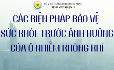 Các biện pháp bảo vệ sức khỏe trước ảnh hưởng của ô nhiễm không khí